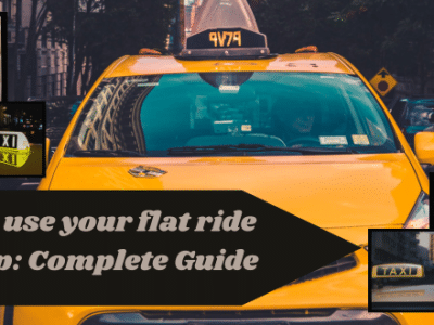 How to use your flat ride taxi app-Complete Guide-sherwoodtaxi